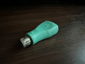 USB-PS/2変換アダプタ　緑