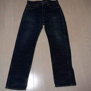 90s濃紺レア　ヴィンテージlevis501リーバイスusa製w32ゴールデンサイズ デニムパンツ ジーパン 赤耳