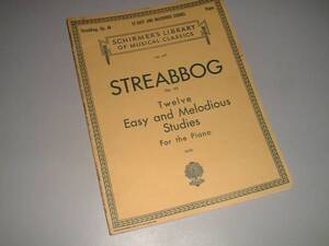 STREABBOG Twelve Easy and Melodious Studies