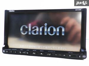 【通電OK】 Clarion クラリオン スズキ純正OP オプション メモリーナビ GCX308 99000-79T51 ワンセグ DVD CD カーナビ 即納 棚D2