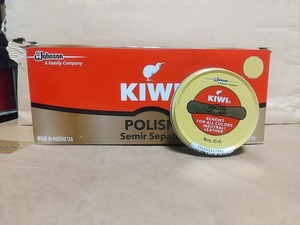 n　KIWI SHOE POLISH NEUTRAL 無色　靴墨　ワックス　45ml　