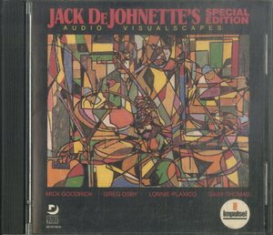 D00162192/CD/ジャック・ディジョネット・スペシャル・エディション「Audio-Visualscapes (1988年・MCAD-8029・ジャズロック・コンテンポ