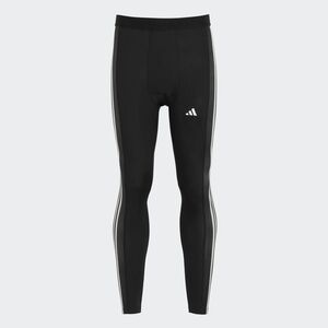 ●送料390円可能商品 アディダス adidas メンズ テックフィット 3ストライプス ロングタイツ タイツ レギンス 黒 [HD3530-L]四 弐★QWER