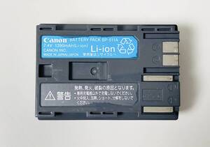 【動作確認済】全国送料無料　返金保証　Canon キヤノン純正 BP-511A バッテリー 電池パック 