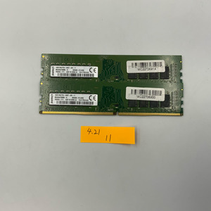 [ディスクトップPC用]Kingston 16G 合計2枚セット メモリ メモリーPC4-2400T UB1-11 PC4-19200 11