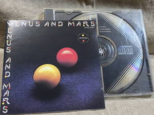 PAUL McCARTNEY & WINGS - VENUS AND MARS CP32-5087 BLACK TRIANGLE 国内初版 日本盤 税表記なし3200円盤 廃盤 レア盤