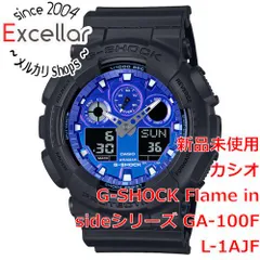 [bn:8] CASIO　腕時計 G-SHOCK Flame insideシリーズ　GA-100FL-1AJF