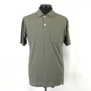 日本製★TARAS BOULBA/タラスブルバ★半袖ポロシャツ【メンズM/khaki/カーキ】アシックス/フィッシング/ゴルフ/アウトドア/Tops◆BH737