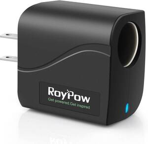 ROYPOW　AC100V → DC12V コンバーター　24W　★　ご自宅の家庭用コンセントで、12Vのカー用品が使える