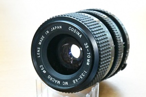 オールドレンズ COSINA 35-70MM 1:3.5-4.8 MC MACRO レンズフィルター52ｍｍ 一眼レフカメラ【中古】