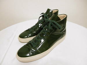 COMMON PROJECTS コモンプロジェクト　 1757 ORIGINAL VINTAGE HIGH ハイカットスニーカー グリーン 緑 ITALY製　27cm位　43