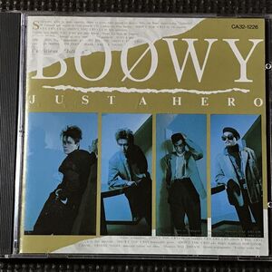 BOOWY JUST A HERO ジャスト・ア・ヒーロー ボウイ