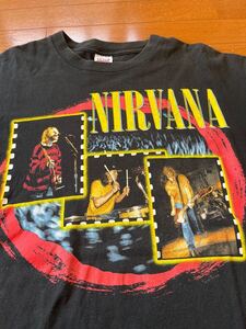 90s NIRVANA ニルヴァーナ ヴィンテージ Tシャツ　XLサイズ　greatland大阪購入品