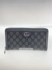 GUCCI 長財布 PVC グレー メンズ