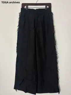 20ss toga archivesサイドフリンジパンツ