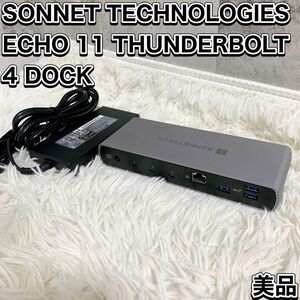 SONNET TECHNOLOGIES ECHO 11 THUNDERBOLT 4 DOCK ソネット テクノロジーズ 4ポート ECHO-DK11-T4 