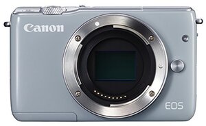 【中古】 Canon キャノン ミラーレス一眼カメラ EOS M10 ボディ (グレー) EOSM10GY-BODY