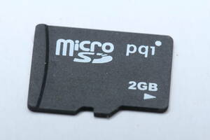 2GB microSDカード pqi