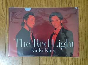 【美品・送料無料】 KinKi Kids 「The Red Light」CD先着購入特典『オリジナル・クリアファイル』(A4サイズ・両面印刷) Bタイプ