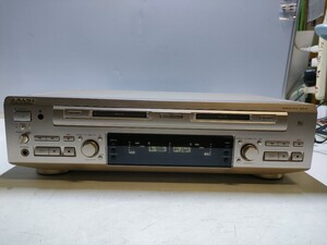 AB-204 (中古現状、即発送)SONY MDS-W1 MD DECK 再生OK