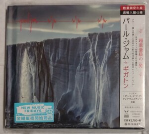 貴重▼PEARL JAM【美品◆ギガトン◆GIGATON◆人気作◆巻帯付◆数量限定生産盤】日本国内仕様盤◆パール・ジャム◆エディ・ヴェダー/CD