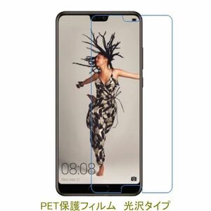 【2枚】 HUAWEI P20 5.8インチ 液晶保護フィルム 高光沢 クリア F495