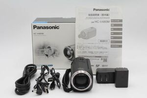 【元箱付き】■ほぼ新品■ PANASONIC HC-V480M ブラック