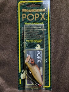 ★Megabass★POPX メガバス ポップX FF HERCULES OKABUTO(SP-C) 新品未開封品 Length 64mm Weight 1/4oz ポッパー トップウォーター 希少