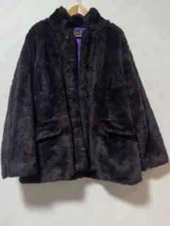 美品 23AW Needles S.C Car Coat Fur Paisly