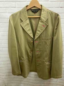 COMME des GARCONS HOMME PLUS コムデギャルソンオムプリュス AD2004 PO-J081 ピンクステッチ チノテーラードジャケットサイズM