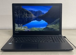 中古ノートパソコン★Windows10★toshiba Core i5-6200U/@2.40GHz/4GB/HDD 250GB/15インチ以上★