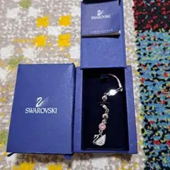 ✴新品未使用 Swarovski 白鳥 キーホルダー　タグ付き