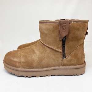 新品 UGG アグ レディースブーツ BAILEY ZIP チェスナット 24.0cm