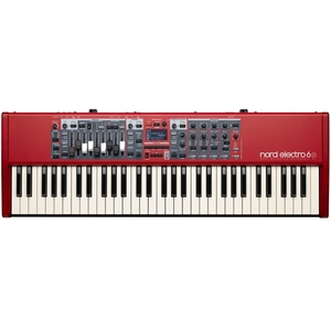 CLAVIA Nord Electro 6D 61 ノードエレクトロ 61鍵盤 セミ・ウェイテッド ウォーターフォールキーボード 店頭展示品