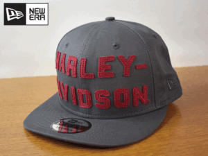 K644《未使用品》NEW ERA ニューエラ 9FIFTY【フリーサイズ】HARLEY DAVIDSON ハーレーダビッドソン バイク 帽子 キャップ USモデル