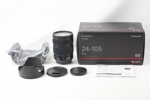 ◆ほぼ新品◆パナソニック Panasonic LUMIX S 24-105mm F4 MACRO OIS S-R24105 付属品完備 元箱◇M46040