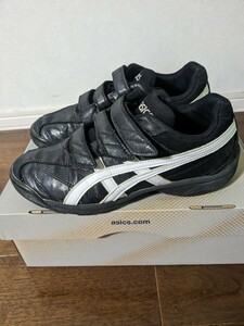 【22.5cm】　asics　アシックス　トレーニングシューズ　ベースボール　野球