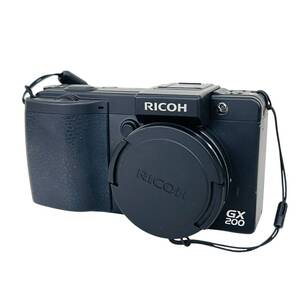 【動作確認済み】RICOH リコー GX200 コンパクト デジタルカメラ f=5.1-15.3mm 1:2.5-4.4 本体のみ