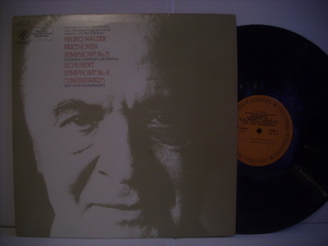 ●LP　WALTER /BEETHOVEN SYMPHONY No.5 SCHUBERT SYMPHONY No.8 ワルター ベートーヴェン交響曲第5番 シューベルト交響曲第8番 ◇r2424