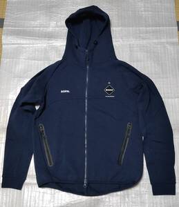 【週末クーポン1500円OFF】美品 FCRB VENTILATION HOODIE 紺 S FC REAL BRISTOL F.C.R.B.