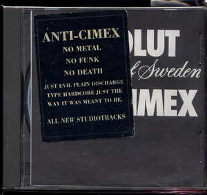 Anti cimex Absolut Country of Sweden CD Original CBR Recs sweden no barcode 