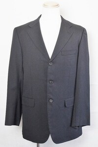 Paul Smith ポールスミス テーラードジャケット シングル3B　細ストライプ *袖汚れ・左腕小さな穴 メンズ XL