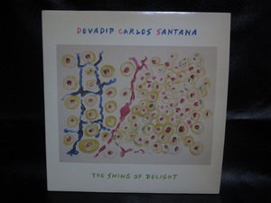 ★☆LPレコード 2枚組 サンタナ / DEVADIP CARLOS SANTANA THE SWING OF DELIGHT C2-36590 中古品☆★[5111] 