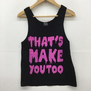 RNA M アールエヌエー タンクトップ タンクトップ Tank Top 黒 / ブラック / X マゼンタ / マゼンタ / 10068000