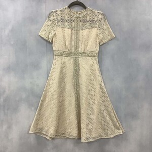 JILL STUART ジルスチュアート ワンピース ひざ丈 アイボリー系 S [PT14745]