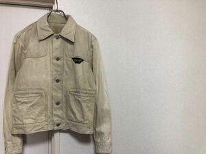 80sヴィンテージ MADE IN USAアメリカ製ラングラーWranglerモールスキンJKTジャケットジージャンsize38程度