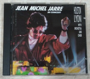 Jean Michel Jarre In Concert Houston Lyon 廃盤輸入盤中古CD ジャン・ミシェル・ジャール コンサート・イン・リヨン ヒューストン