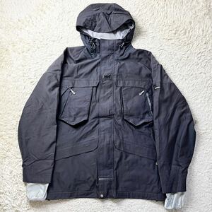 【魅惑の逸品】 HELLY HANSEN ヘリーハンセン スノボー スノーボード スキー ウエア マウンテンパーカー アウター メンズ L グレー