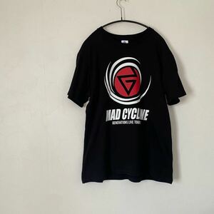 MAD CYCLONE ジャネレーションズ generations ライブツアーTシャツ 半袖 Tシャツ