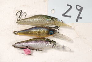 メガバス　MEGABASS　スモルト　SMOLT　３個　セット　２９